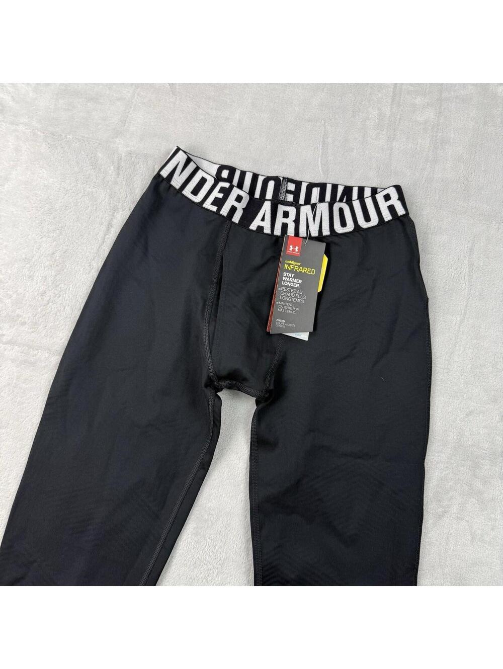 NWT Under Armour INFRARED Compression Pants Men S Fitted Coldgear Warm Sporty
